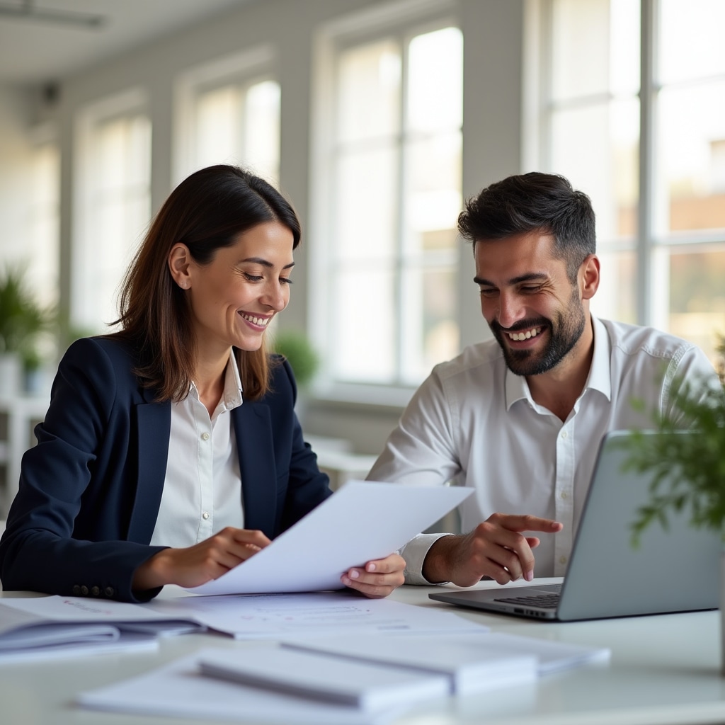 Ufficio della pubblica amministrazione in fase di digitalizzazione documenti